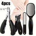 Foot Care Tool Set, Anti-Splash Nail Clipper & Pumice Stone, Dead Skin Callus Remover Pedicure Scraper For Household Foot Beauty