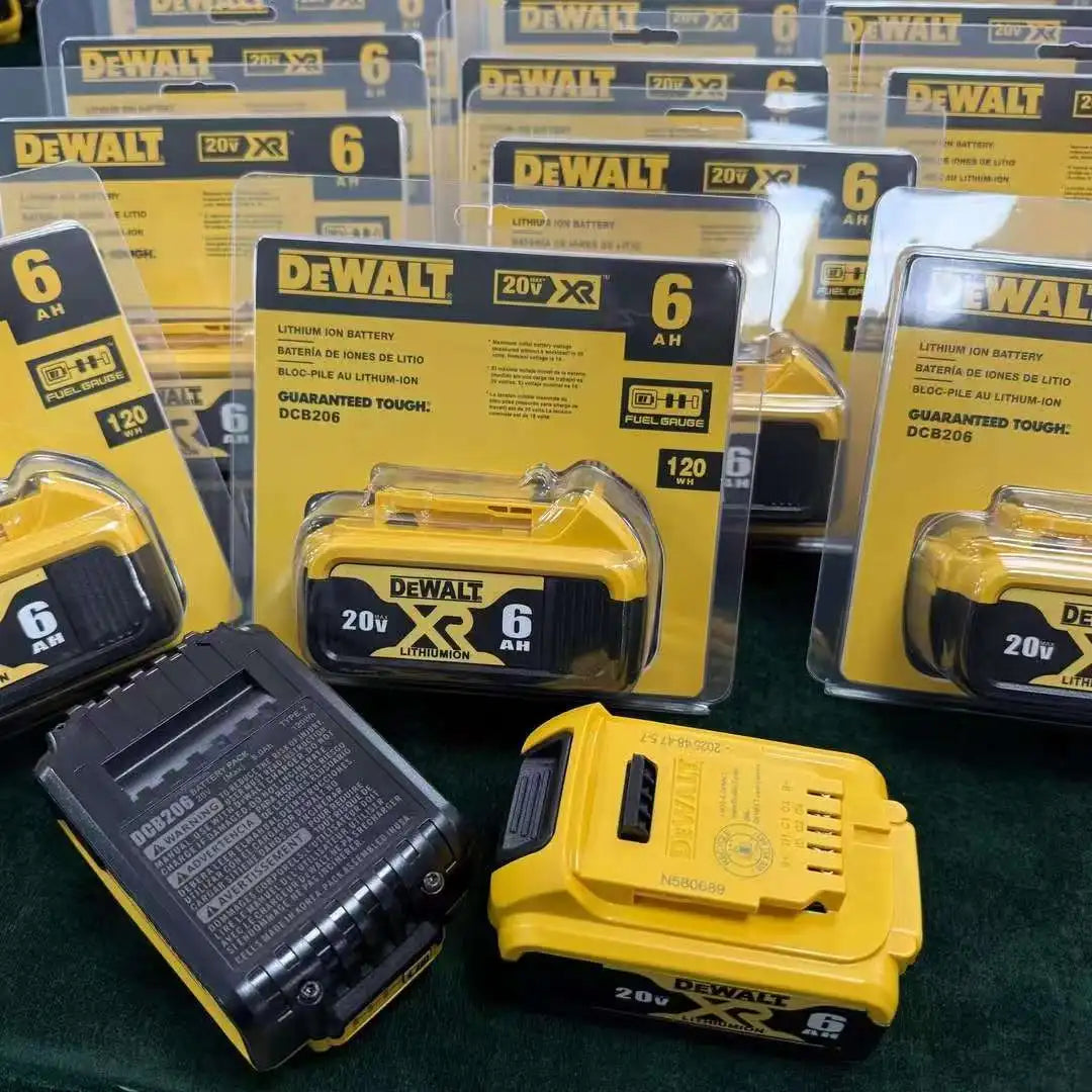Batterie Dewalt 20V d'origine, 5AH 6AH Batterie Dewalt, Outils Électriques DeWalt Série DCF DCD DCG DCS DWE Livraison Aérienne Gratuite