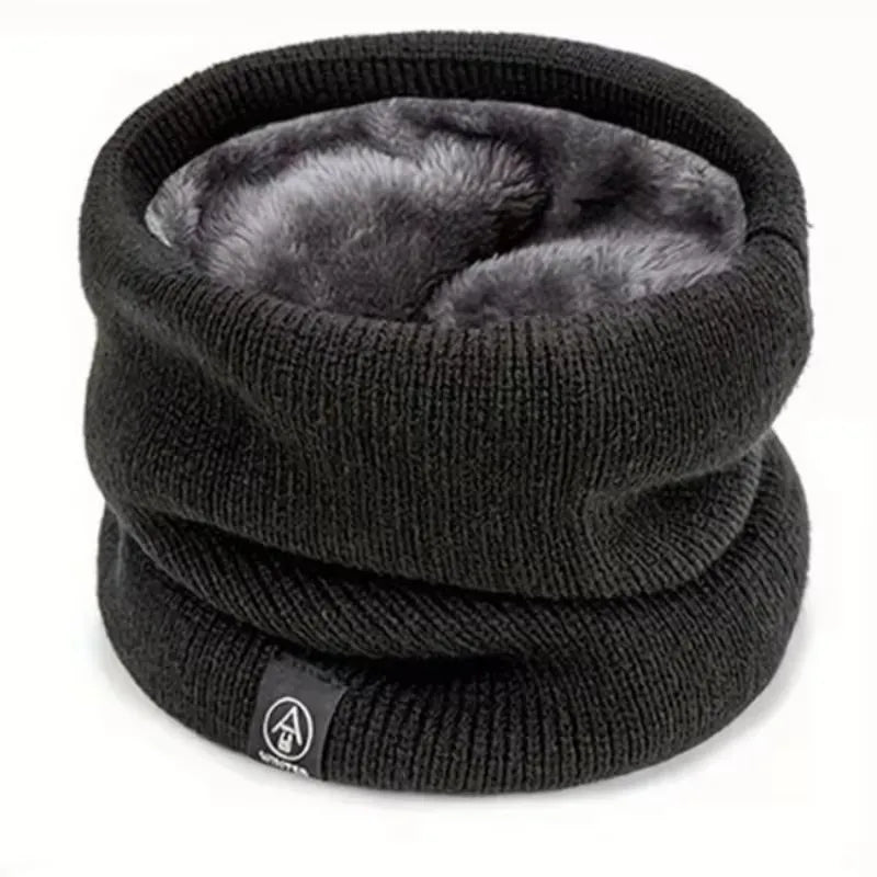 Knitted Neck Warmer Sports Scarf Fashion Soft Women Men Face Cover Winter Skating Running Hiking Scarves Thick Cold-proof Collar
