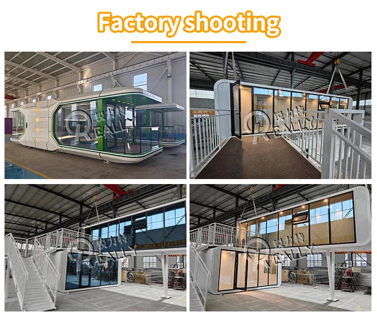Innovative Space Capsule Living High Quality New Type Space Capsule House Luxury Mobile House