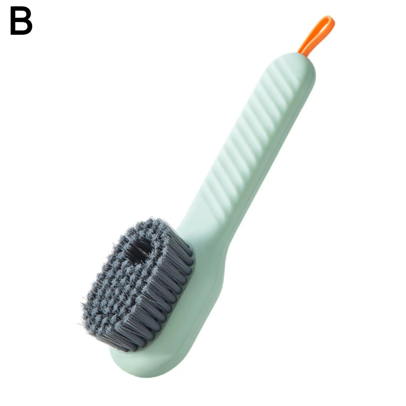 Bathroom Shoe Brush Automatic Liquid Discharge Deep Cleaning Soft Bristles Household Laundry Cleaning Brush for Daily Use