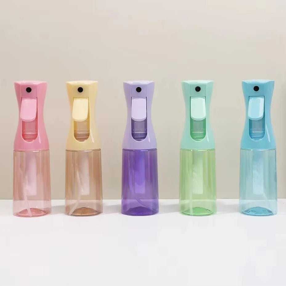 New Portable Travel Spray Bottle 200/300ML High Pressure Continuous Mist Bottle Reusable Beauty And Plant Watering Supplies