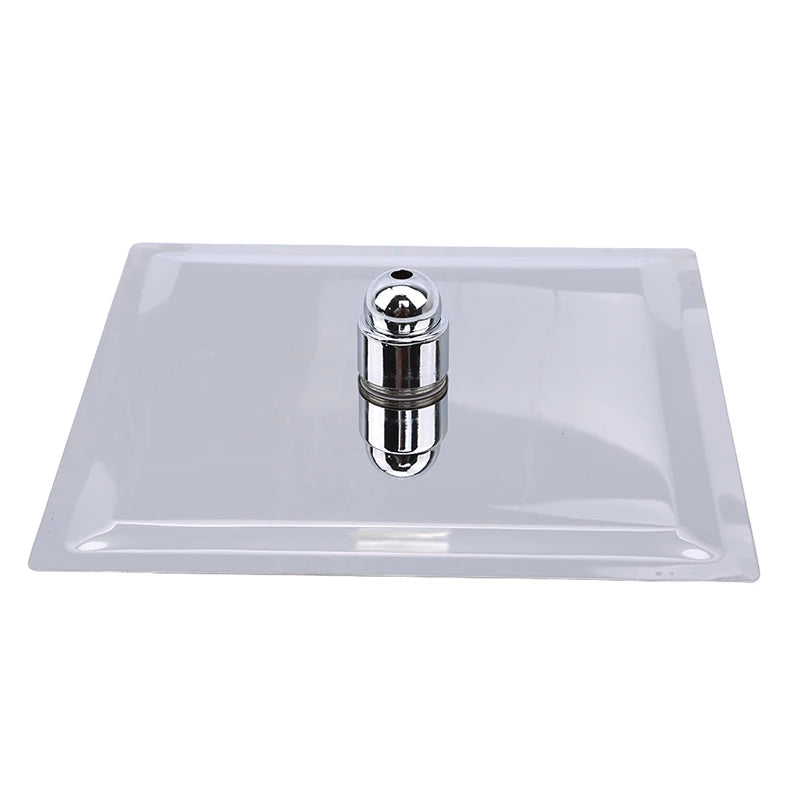 High Quality 10/8/6 Inch Stainless Steel Ultra-Thin Waterfall Shower Heads Rainfall Shower Head Rain Square Round 2024 New