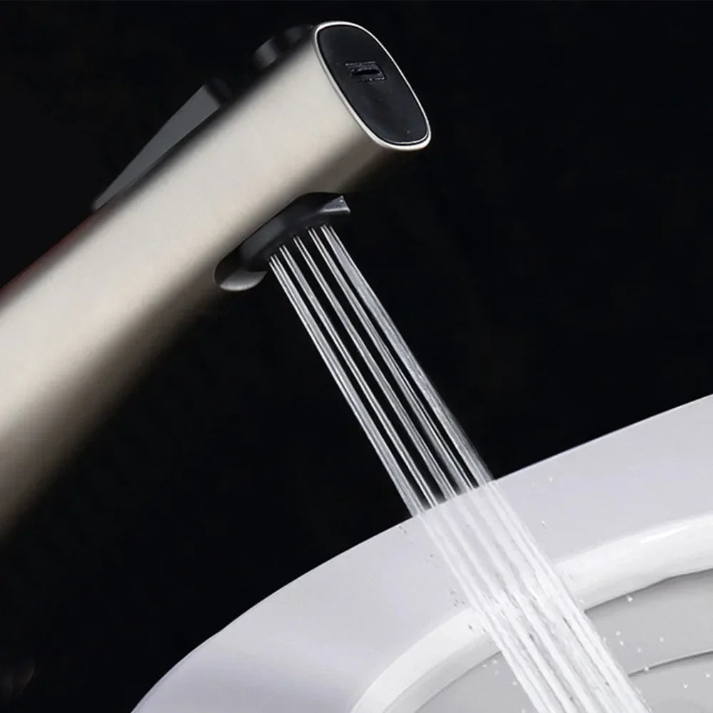High Pressure Sprayer Nozzle Handheld Bathroom Water-saving Sprinkler Shattaf Shower Head Douche Kit