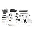 80cc 2-Stroke Bicycle Gas Engine Kit,40km/h Petrol Motorized Bike Motor with 2L Tank,Fit for 26/28 Inch Bicycles,180kg Load
