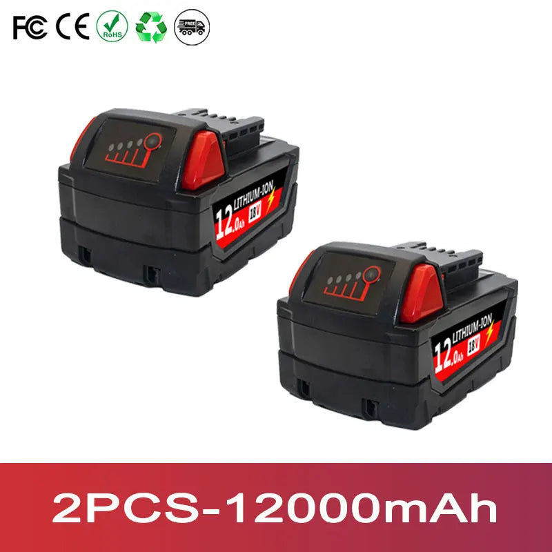 9000mAh/12000mAh M18 Li-Ion Battery