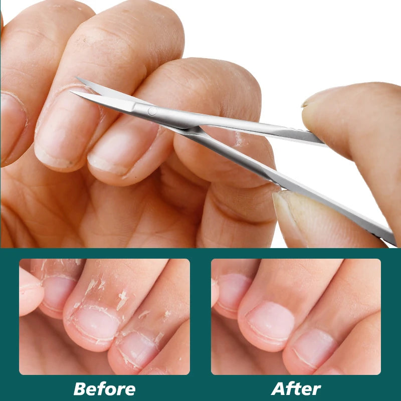 Stainless Steel Cuticle Nipper Pliers Dead Skin Remover Squeeze Manicure Cuticle Scissors Eyebrow Scissors Beauty Tools