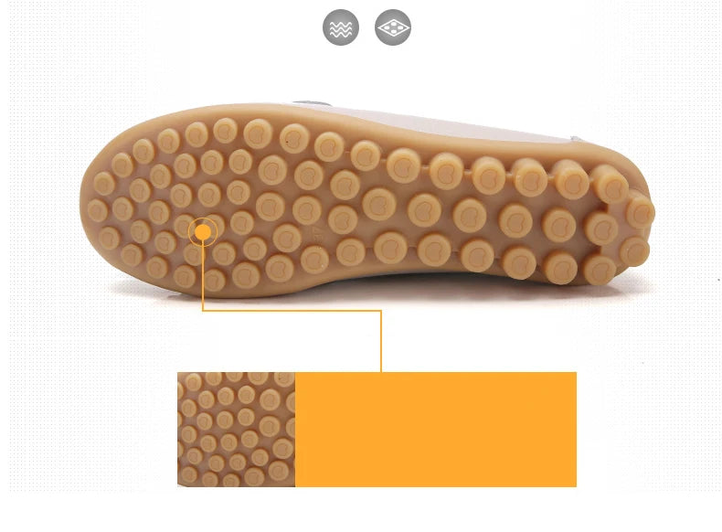 2025 New Woman Flats Shoes Ballet Flat Sneakers Genuine Leather Spring Soft Moccasins Ladies Boat Ballerina Espadrilles Creepers