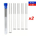 10Pcs Car Windscreen Jet Nozzle Washer Tool Stainless Steel Wiper Nozzle Cleaning Kit For 3D Printer Jets,Gas Stoves,Shower Head