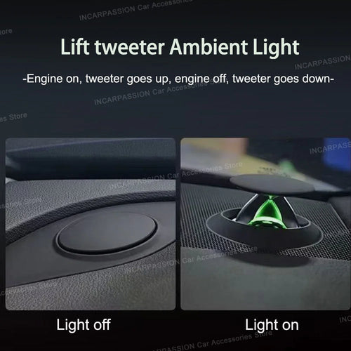 32 Color Lifting Tweeter Speaker For Audi A4L A5 A6L A7 Q5 Q7 Q8 Car Instrument Electric Treble Horn Decoration Part
