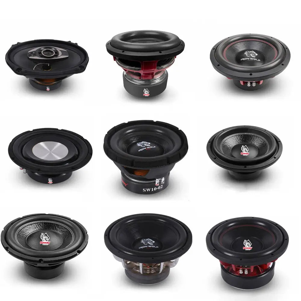 12 Inch Subwoofer Car Audio 10 Car Audio Subwoofer Car Sound System Speakers Spare Tire Subwoofer Box