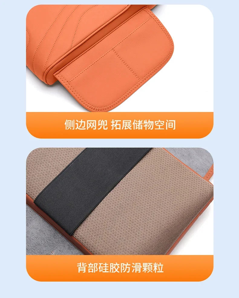 For jaecoo j7 JETOUR T2 Haval H9 2rd 2024 2025 Car Armrest Box Height Increase Pad with Storage Bag Car Leather Protective Cover