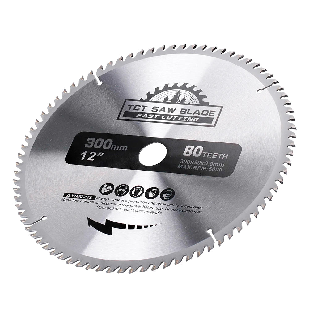 XCAN Wood Saw Blade 230 235 250 254 255 300mm TCT Wood Cutting Disc Carbide Circular Saw Blade for Woodworking