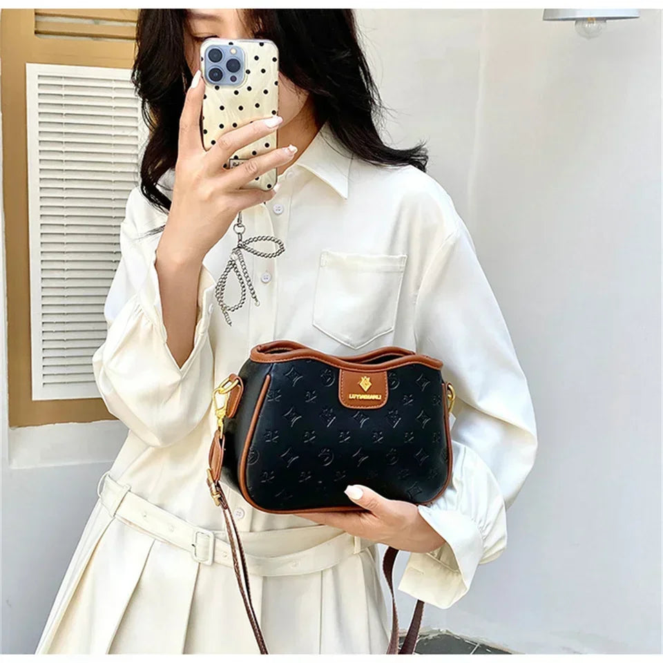 Sacs à bandoulière tendance pour femmes, sacs à main de créateurs, sacs à bandoulière en cuir souple de haute qualité pour femmes