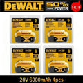 Batterie Dewalt 20V d'origine, 5AH 6AH Batterie Dewalt, Outils Électriques DeWalt Série DCF DCD DCG DCS DWE Livraison Aérienne Gratuite