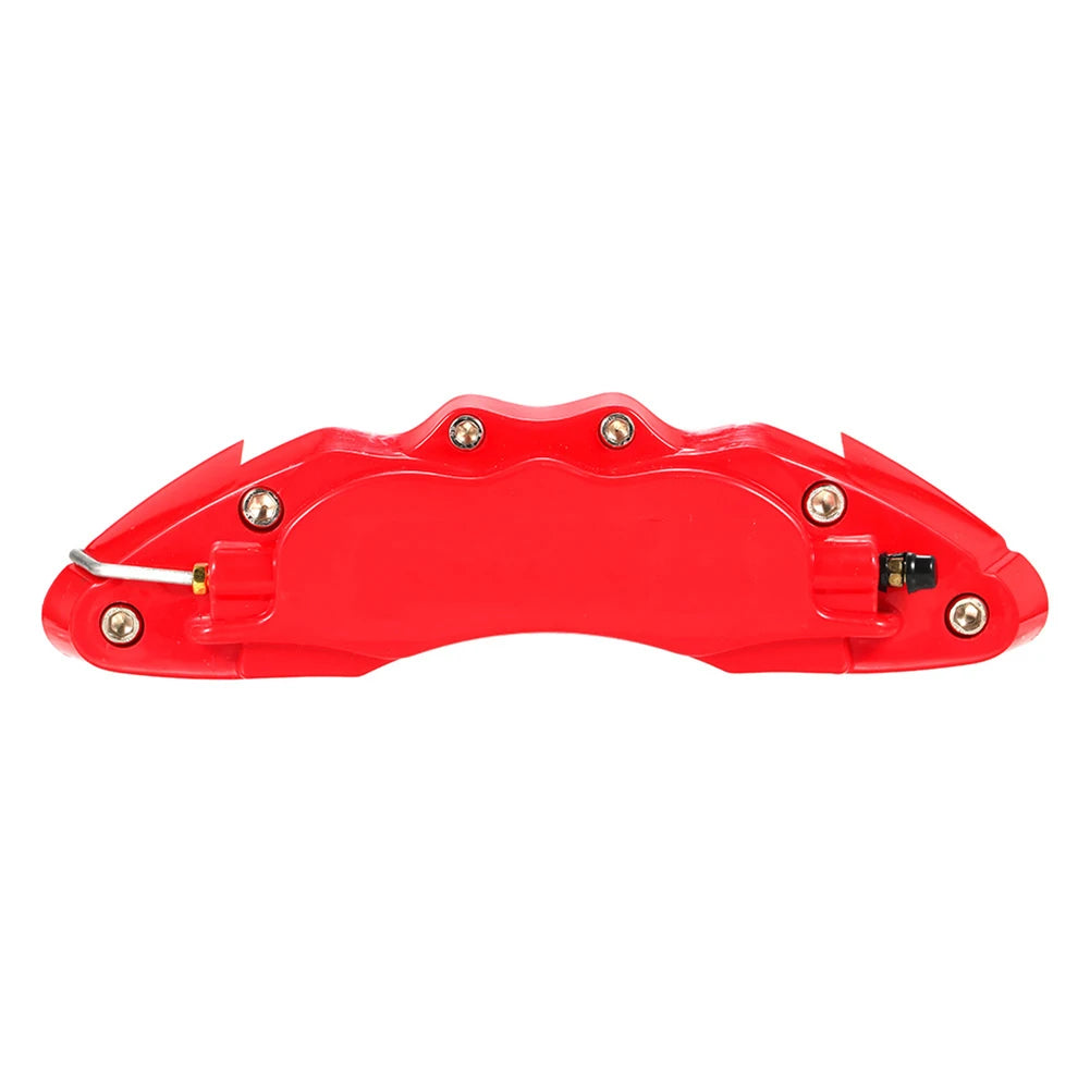 2pcs Car Tire Wheel Hub Disc Brake Caliper Cover Car Disc Brake Caliper Covers Modification for 14-18inch Front Rear Wheel Hub