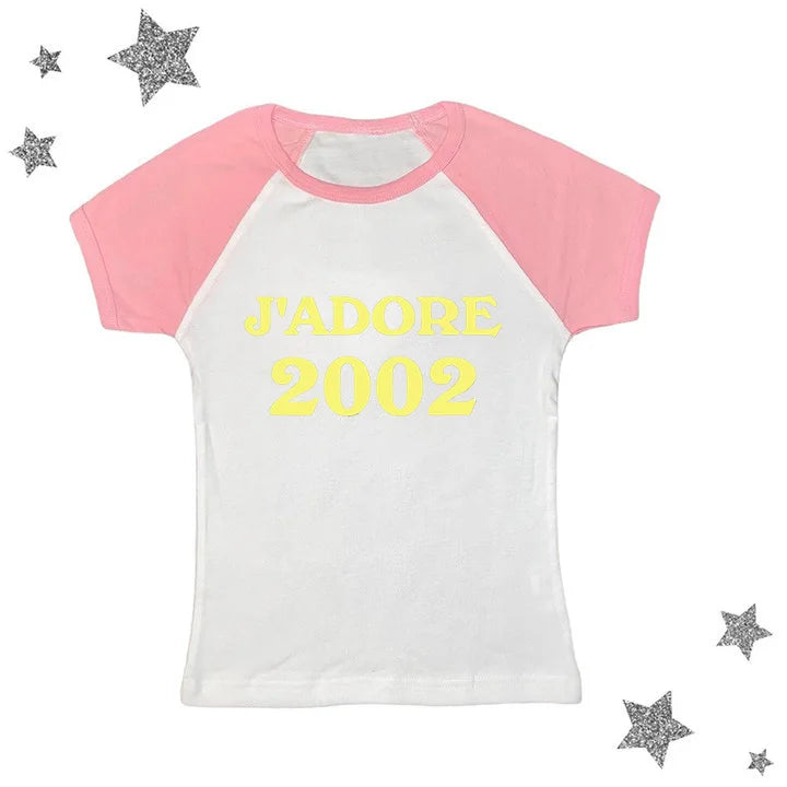 Baby Tee Short Sleeve Tee Vintage Graphic Tee print Women's Fairy Trash Accessory Y2k Clothes Cropped Top Tee shirt clothes emo