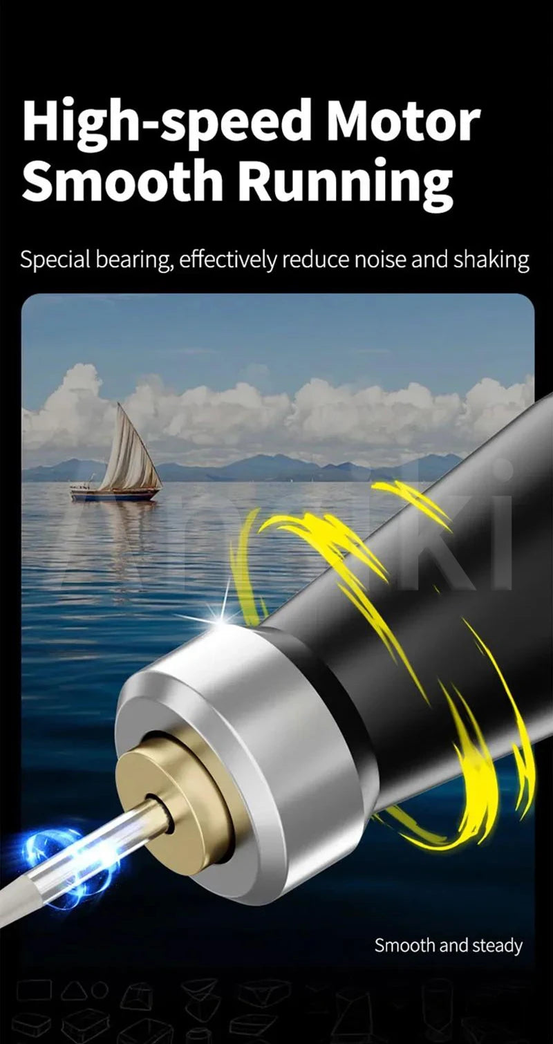 MECHANIC GDR2 Electric Polishing Pen 9pcs Diamond Grinding Heads for IC Chip Grinding PCB Cutting Phone Repair Tools