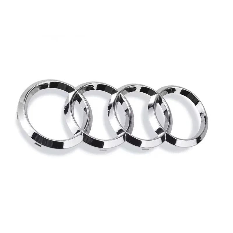 Car Styling For Audi A3 A4 A4L A5 A6 A6L A7 A8L Q2L Q3 Q5 Q7 TT Gloss Black Front Bonnet Grill Rear Trunk Emblem Badge Stickers