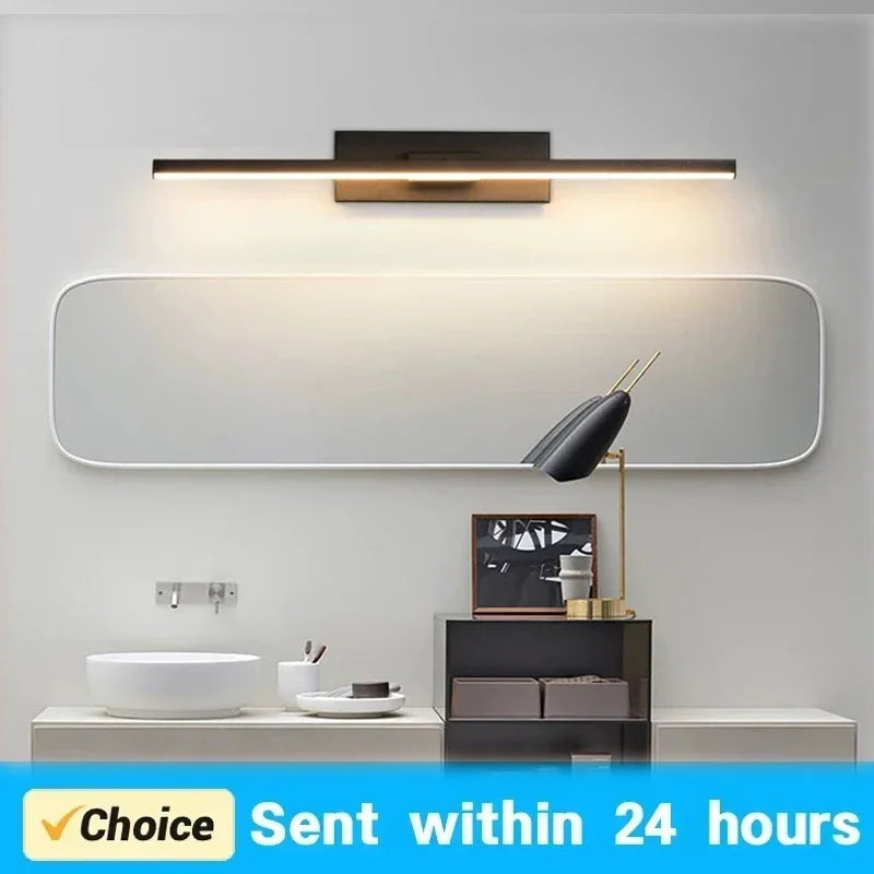 DINDALLED Modern LED Wall Lamp Aluminum Home Decoration Line Lamp  For bathroom Bedroom applique mural indoor lighting fixture