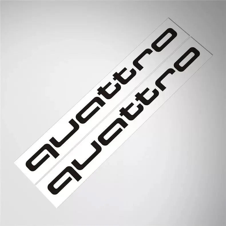 2pcs Car Body Reflective Stickers Decorative Stickers For Audi Quattro A1 A3 A4 A5 A6 A7 A8 Q2 Q3 Q5 Q7 S2 S3 S4 TT