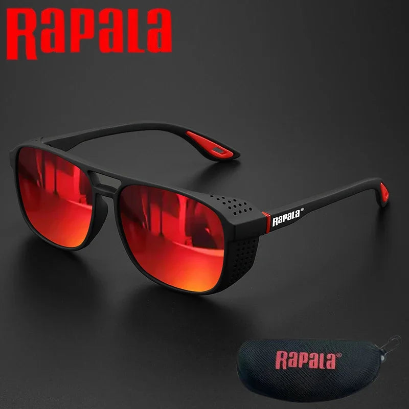Rapala Professional Sports Sunglasses - Polarized Windproof UV400 for Cycling Running Outdoor Enthusiasts UV400