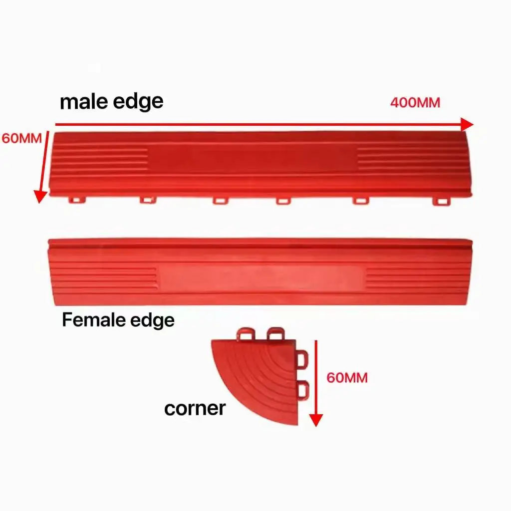 PP Interlocking Garage Floor Tiles for Villas Graphic Design Solution for Vinyl Flooring Projects