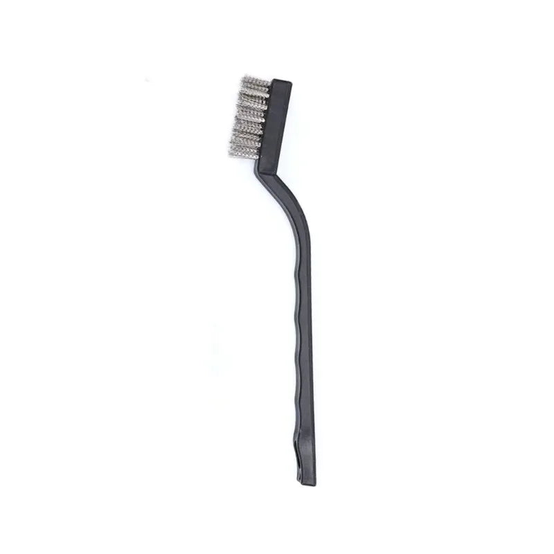Wire Brush Set Curved Handle Brush Set For Cleaning Welding Slag And Rust Removal Industrial Scrubbing Brush