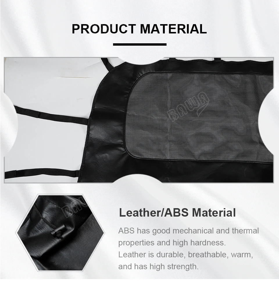 BAWA Rear Seat Separation Mesh/Trunk Cloth Separation for Jeep Wrangler JK 2door 2007-2017 Pet Isolation Net Accessories