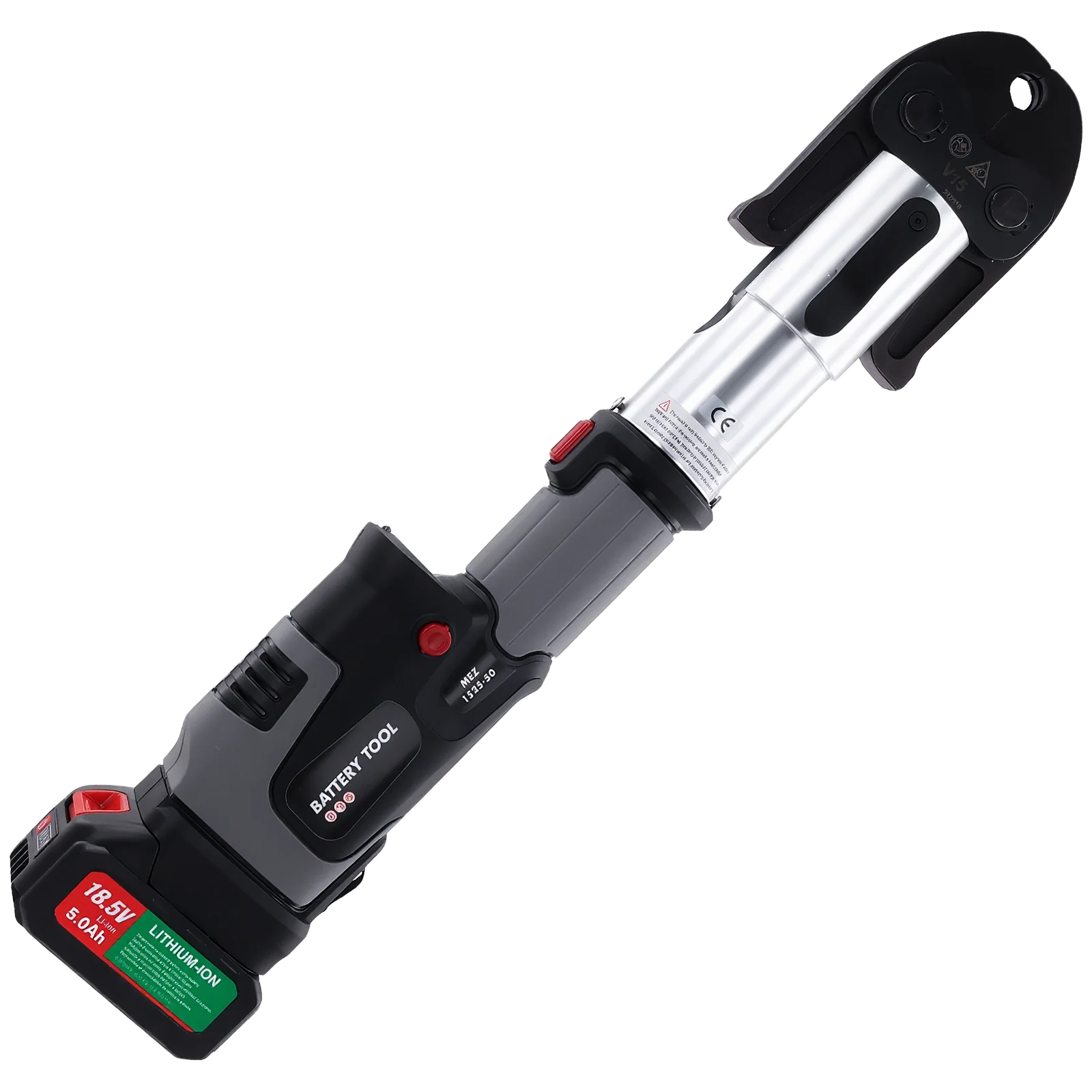 Podofo Electric Pipe Crimping Tool for TH16/20/25/26/32mm+V12/15/18/22/28mm+U16/20/25/32mm Battery Compression Tool with Jaws