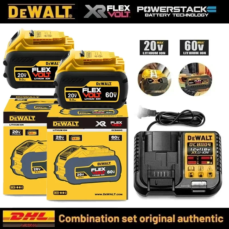 DeWalt DCB200 20V 6.0Ah Battery Replacement For DeWalt 20V Max Tools 6Ah 9Ah Li-ion Power Tool Battery DCB184 DCB181 DCB205