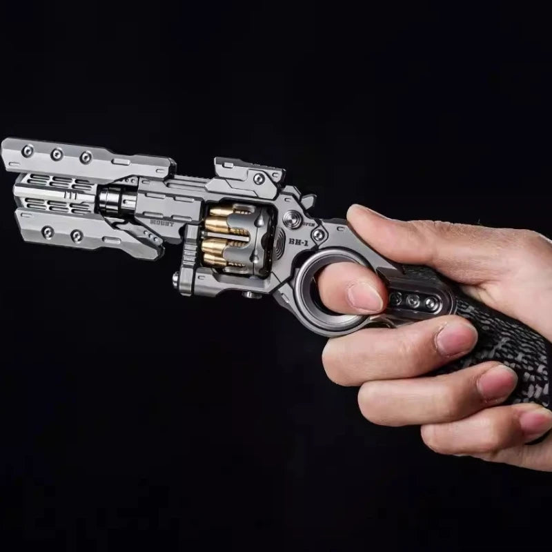 WANWU EDC New Zirconium Alloy Destroyer Electromagnetic Railgun Mechanical Metal Fidget Toy