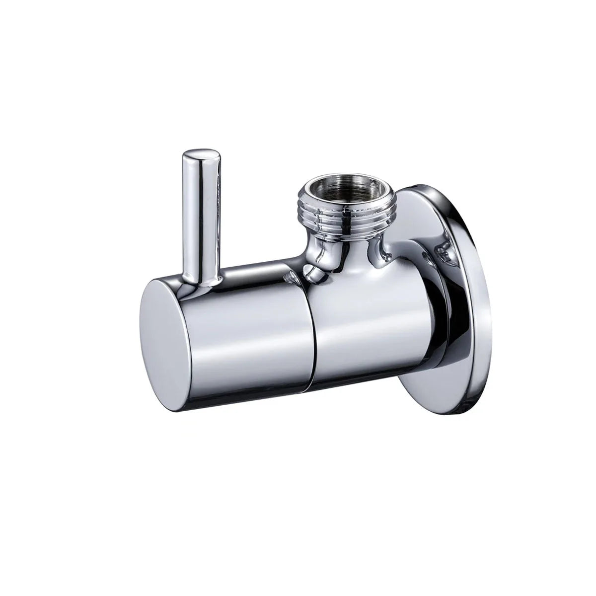 1/2"male x 1/2" male Brass Bathroom brushed gold  black Angle Stop Valve Chrome Copper Tap Toilet Bathroom Basin laundry AG666