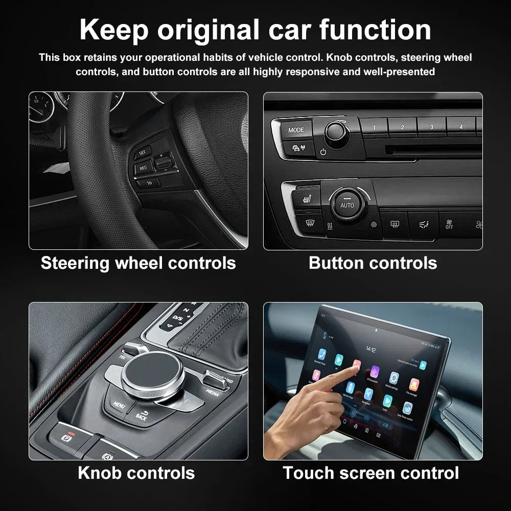 2026 CarPlay Android Auto Wireless Adapter Wired To Wireless Plug and Play Fast Connect Universal for Nissan Wireless Adapter