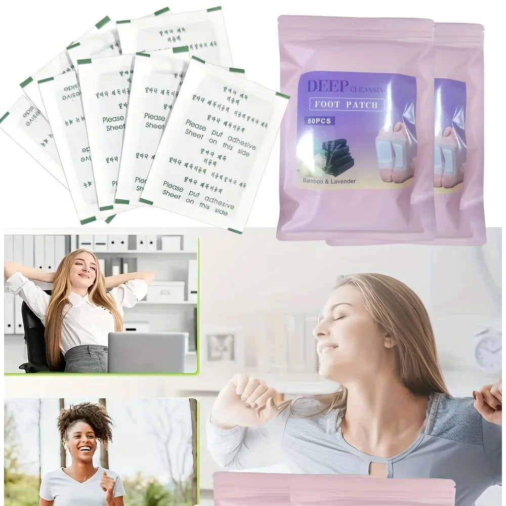 110pcs Foot Patches- for Foot Care Essentials, Gift for Parents For Men Women, Foot Patche Herbal, convenient use