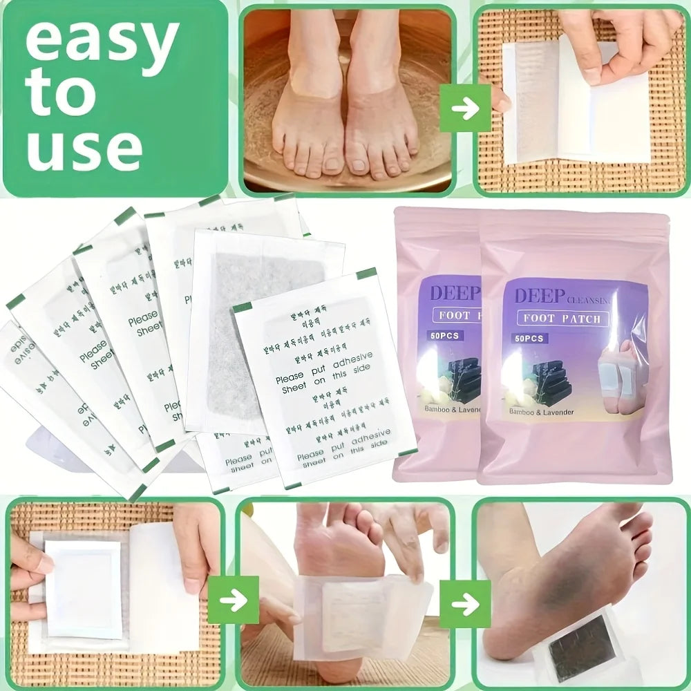 110pcs Foot Patches- for Foot Care Essentials, Gift for Parents For Men Women, Foot Patche Herbal, convenient use