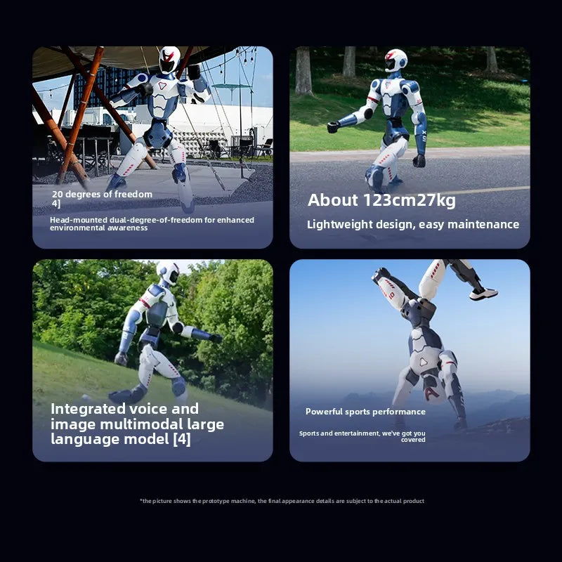 R1 Air Embodied Intelligence Humanoid Robot AI Voice Interaction Customized Modification Family Commercial Use Entertainment