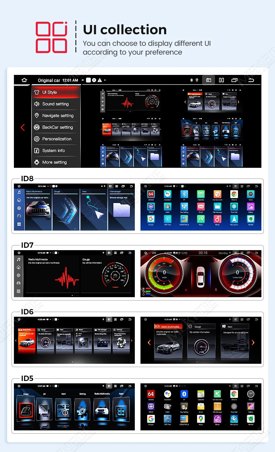 MEKEDE 128GB Android 14 Wireless CarPlay For BMW X1 E84 2009 - 2015 Car Multimedia Player DSP Android Auto GPS 8 Core Autoradio
