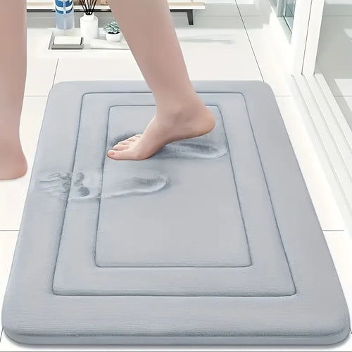 1 Tapis de Bain Absorbant Antidérapant | Tapis Confortable pour le Salon, la Chambre