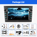 ESSGOO Car Radio CarPlay Android 15 For Opel Astra Vectra Vauxhall Antara Zafira Corsa C D Vivaro Meriva Auto ﻿