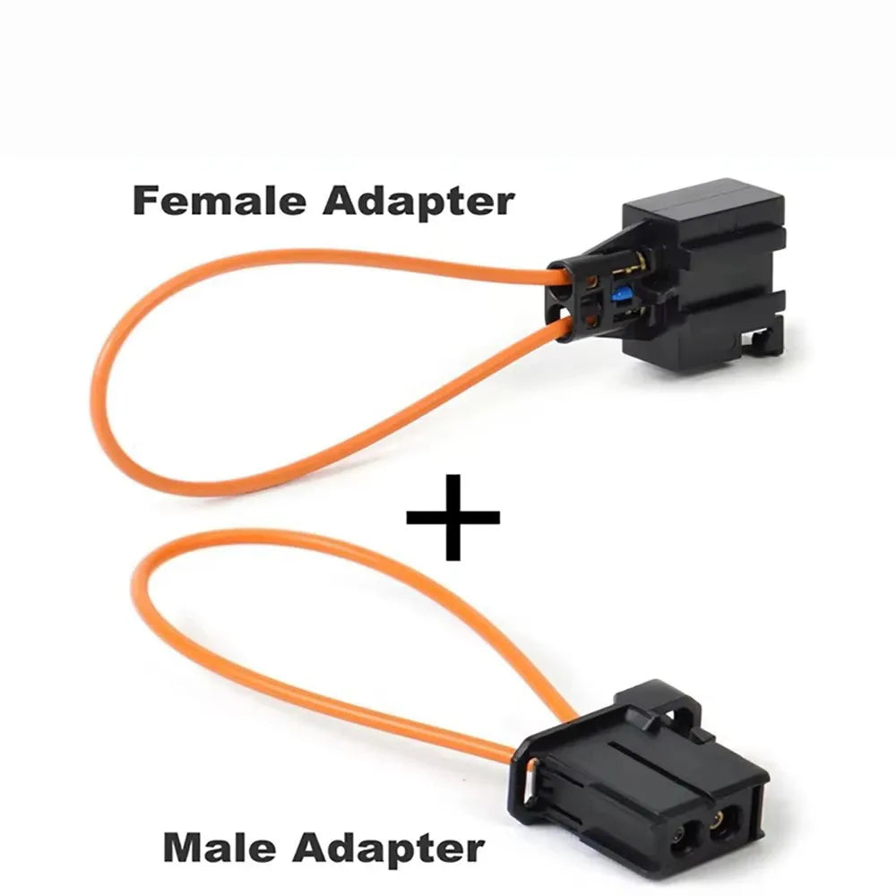 Connector Fiber Optic Optical Loop Bypass Connector Female Male Adapter Cable  for Land Rover/BMW/Audi car Car Diagnostic Tools