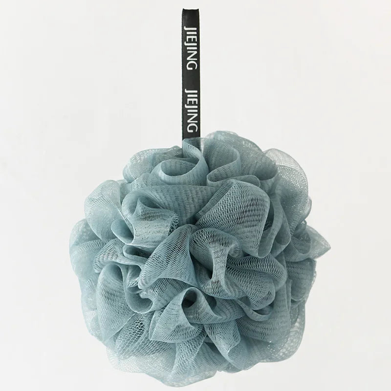 Soft Mesh Bath Sponge Balls Body Cleaner Exfoliating Scrubbers Bath Ball Nylon Cleaning Brushes Shower Puff Bath Flower