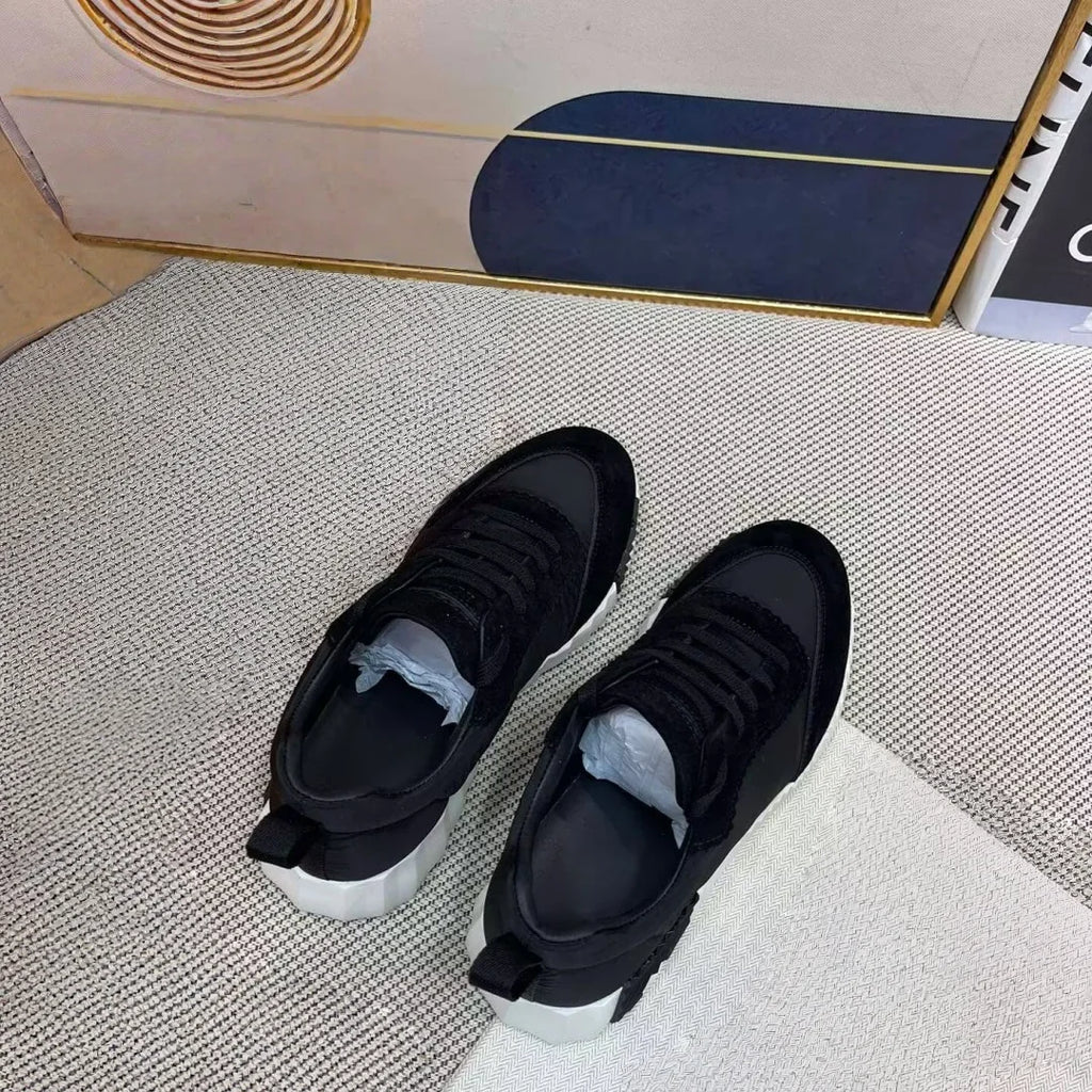 New casual sports shoes, fashionable single shoe versatile shoes, comfortable genuine leather