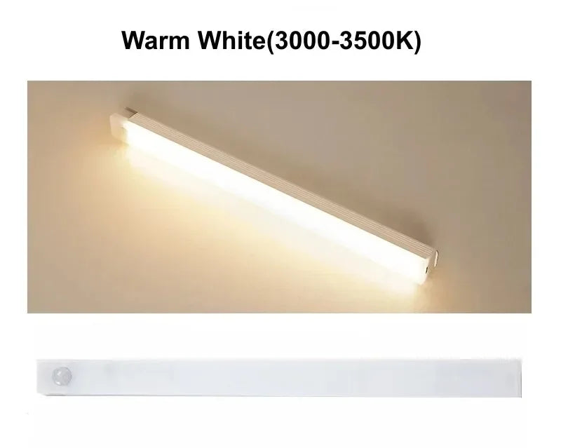 Lampe LED portable rechargeable avec détecteur de mouvement I Éclairage intérieur portable Lampes USB Lampes à batterie