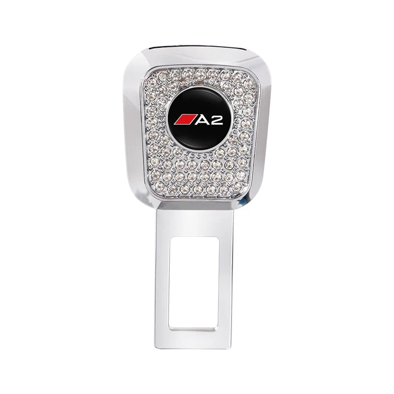 Car Seat Belt Extender Lock Buckle Adjustable Decoration Buckle For Audi A3 A4 A5 A6 A7 A1 A2 A8 Q1 Q2 Q3 Q4 Q5 Q6 Q7 Q8 TT RS3