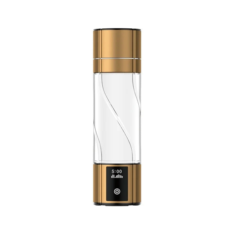 Bouteille d'eau hydrogénée 300 ml 5000 ppb, technologie d'activation d'eau à résonance de Schumann 7,83 Hz, technologie de nettoyage UV-C