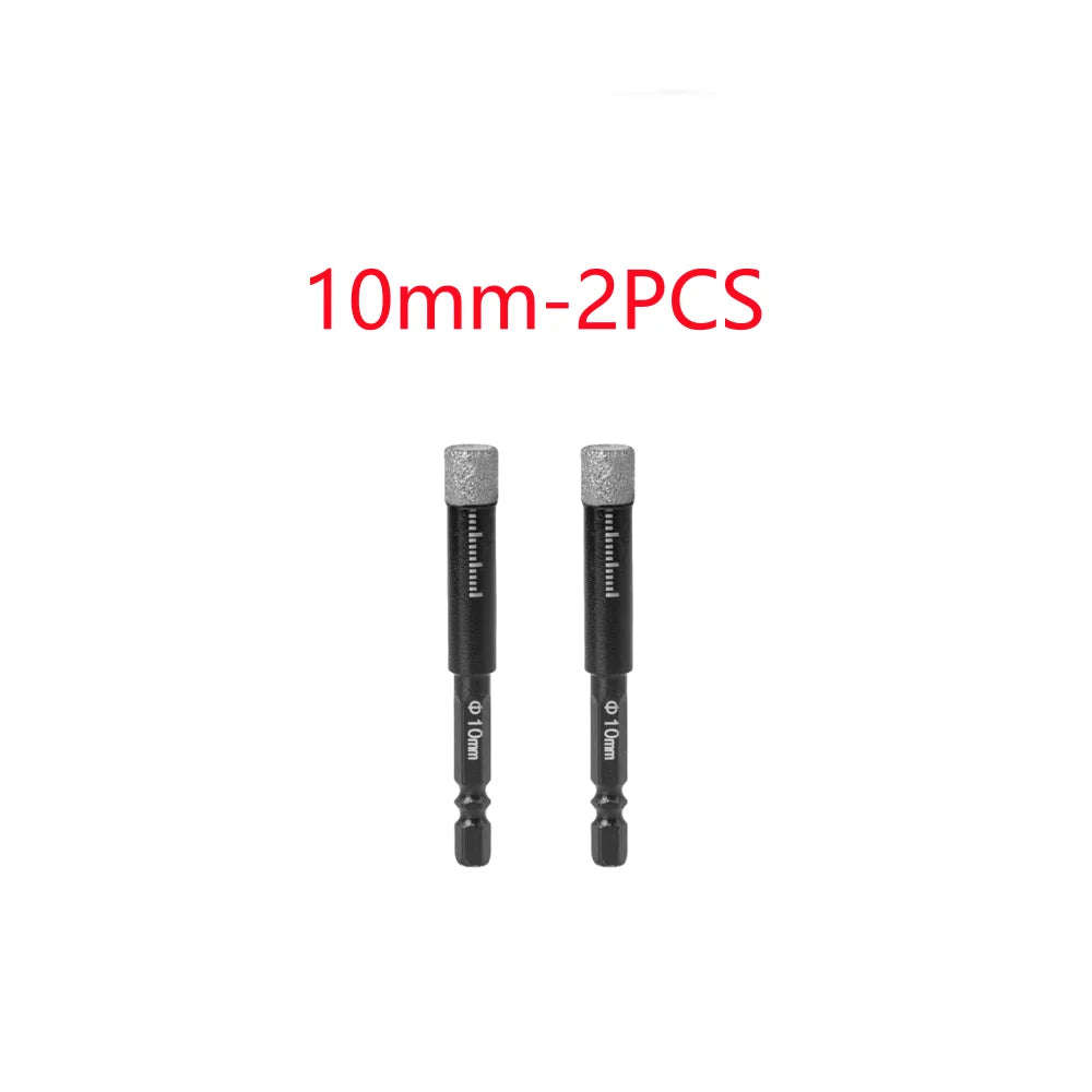 5-16mm Hexagonal Shank Brazed Dry Ceramic Tile Drill Bit Marble Granite Vitrified Tile Hole Opener Diamond Drill Bit