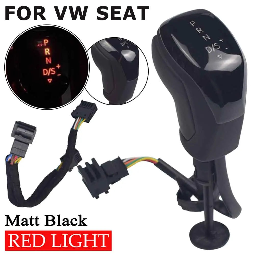 Automatic DSG Gear Shift Knob For VW Golf Mk6 Mk7 Passat B7 B8 Tiguan MK2 Touareg CC LED interior Synchronize electronic display
