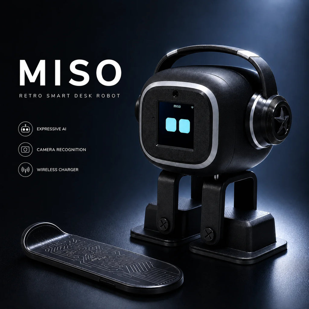 Emo AI Robot | Voice Control,Emotional Interaction,Smart Chatbot ,Camera Recognition,Singing & Dancing Smart Toy Gift