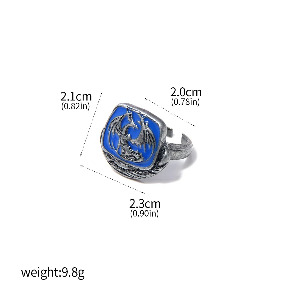 Game Dark Souls 3 Series Rings Havel's Demon's Scar Chloranthy for Fans Woman Men Decorations Party Jewelry Gift Accessories